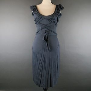 Armani Exchange Grey Midi Dress Size M